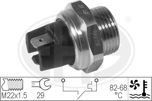 ERA 330266 - Termocontatto, Ventola radiatore autoricambi360.it