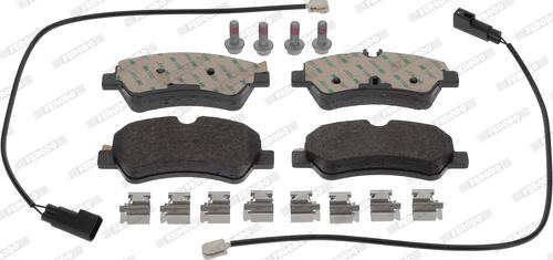 Ferodo FVR5075 - Kit pastiglie freno, Freno a disco autoricambi360.it