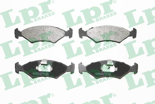 LPR 05P628 - Kit pastiglie freno, Freno a disco autoricambi360.it