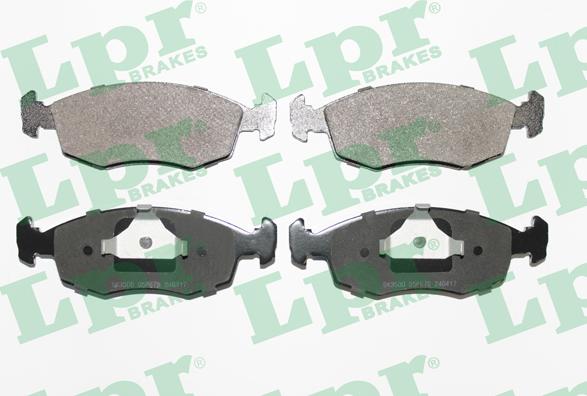 LPR 05P678 - Kit pastiglie freno, Freno a disco autoricambi360.it
