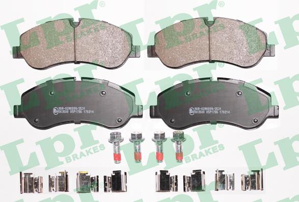 LPR 05P1786 - Kit pastiglie freno, Freno a disco autoricambi360.it