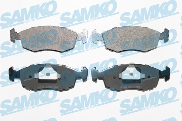 Samko 5SP678 - Kit pastiglie freno, Freno a disco autoricambi360.it