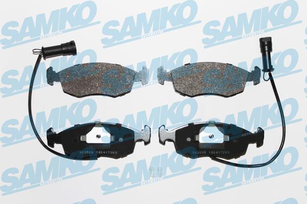 Samko 5SP269 - Kit pastiglie freno, Freno a disco autoricambi360.it