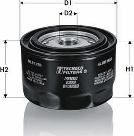 Tecneco Filters OL199 - Filtro idraulico, Cambio automatico autoricambi360.it