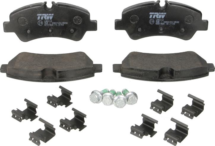 TRW GDB1968 - Kit pastiglie freno, Freno a disco autoricambi360.it