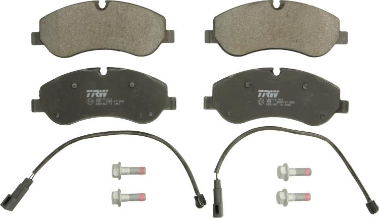 TRW GDB1967 - Kit pastiglie freno, Freno a disco autoricambi360.it