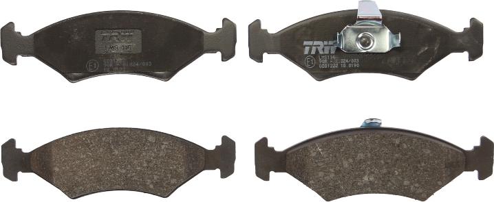 TRW GDB1222 - Kit pastiglie freno, Freno a disco autoricambi360.it